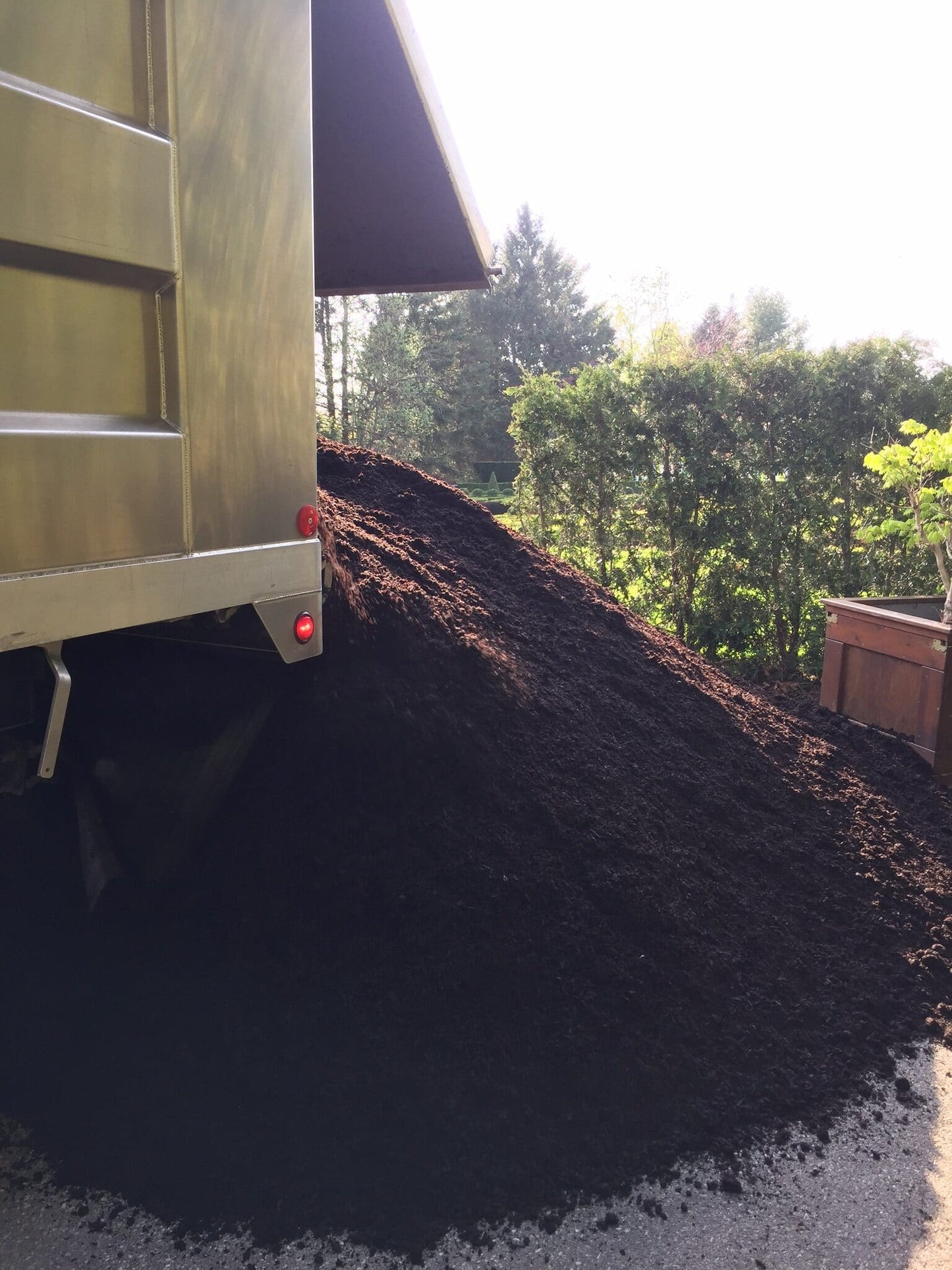 Bulk Delivered Black Earth Triple Mix Soil