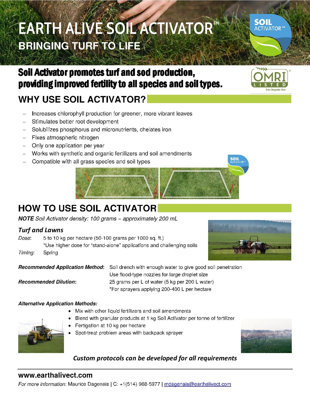 Organic Earth Alive Soil Activator